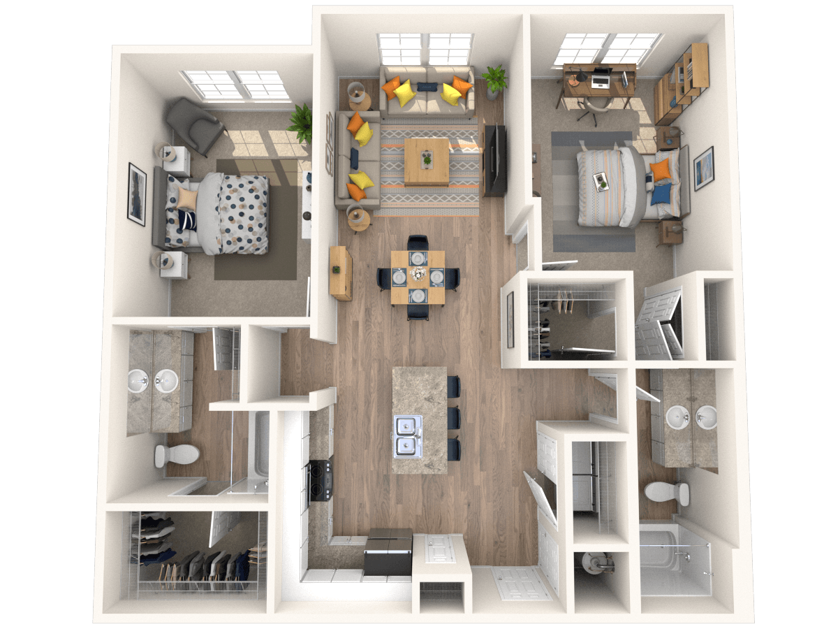 B2 ALT floor plan